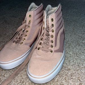 Pink High Top Vans